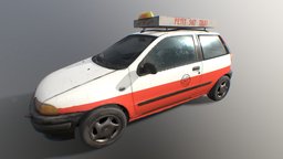 Taxi Morocco Laâyoune 1995-fiat-punto-gt voiture, truck, vehicule, fiat, rigging, morocco, taxi, 4k, 2k, fbx, metal, punto, 1995, hightpoly, maroc, pbrtexture, blender, car, material, substencepainter, fiat-punto-gt, laayoune