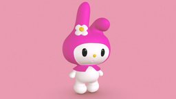 My Melody 🌼 kit, rabbit, cute, little, white, hello, kitty, infantil, pink, friends, my, manga, melody, kawaii, hellokitty, whiterabbit, hellokitty-hello-kitty, game, 3d, female, anime, mymelody, kuromi, hellokittycar, hellokittyminecraft, maimerodei, maimero, mariland, onegai, cinamonroll