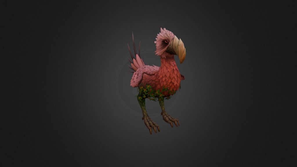 Bird - 3D model by Henadzi (@Gendos) 3d model