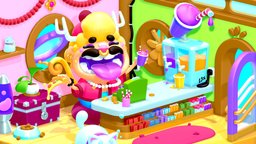 Cozy corner store cube, room, plant, food, square, cute, dog, hotel, pet, store, puppy, icecream, kawaii, isometric, motel, lex1, lex, isometric-room, slushie, cornerstore, character, cartoon, l3x, lexbee
