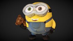 RealityCapture Toy Challenge: Stuffed Bob Minion minion, toy, play, 3dscanning, stuffed, realitycapture, character, photogrammetry, rctoychallenge