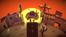 El pollo es mio...feat Chocotaco bike, globe, van, cactus, lake, desert, road, cartoony, barell, sun, chocolate, enviroment, sunset, awesome, farm, props, arena, drop, parachute, smoke, motel, taco, pollo, adrian, stilized, miramar, battlegrounds, pubg, win94, character, weapons, helmet, city, animation, ak47, bridge, cojocaru, chocotaco