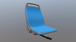 Modern Bus Seat modern, train, vehicles, transportation, communication, urban, seat, bus, seating, tram