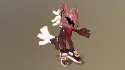 Infinite [Blockbench] sonic, infinite, blockbench, low-poly, voxel