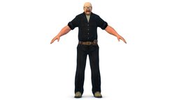 LowPoly Man Boss Slave Driver Chief Soldier body, suit, people, security, chief, jacket, guard, general, shoes, tie, captain, broker, director, important, officer, boss, glasses, head, gentleman, men, essential, teacher, superior, gangster, solder, bandit, bald, bodyguard, suitman, trousers, enforcer, warden, slavedriver, jaket, minder, khaki, securityguard, character, man, "male", "guy", "buisnessman"
