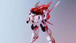 ZORIN SOUL ゾーリン・ソール ローポリモデル mechanic, gundam-3d, robot, gaia_gear