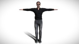 Tony Spark avatar, tshirt, people, hombre, fashion, unreal, clothes, young, shoes, persona, jeans, clothed, unrealengine, pedestrian, peron, blendshapes, rigged-character, facial-expressions, character, unity, unity3d, man, characterdesign, male, clothing, rigged, gameready, person, gamereadycharacter, clothed-character