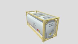 Container 20ft Oil Tank transportation, oil, transport, logistics, shipping, cargo, tank, iso, 20ft, container