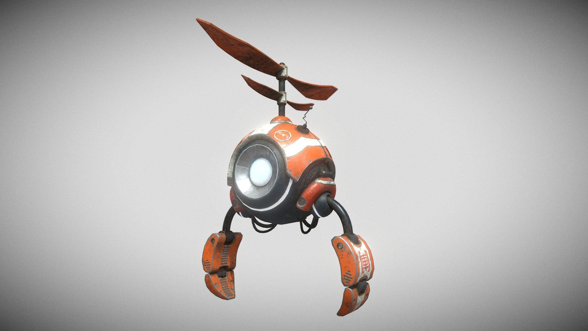 Modeling based on other people's ideas.
Modeled in Blender, unwrapped UVs and texture with Substance painter, 2k textures* 13. Welcome to communicate anytime 3d model