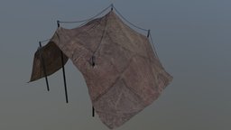 Desert Tent deserteagle, substancepainter, substance