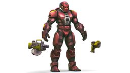 Cartoon Sci-Fi Cyborg Drone Heavy Machine Gunner trooper, armour, armored, drone, stormtrooper, soldier, people, future, heavy, invader, predator, explorer, protection, carbon, cyborg, android, boss, pistol, alien, sniper, camouflage, granade, machine-gun, spacesuit, attacker, submachinegun, ciborg, cartooncharacter, menswear, granade-weapon, researcher, military-equipment, bosscharacter, granade_launcher, weapon, character, cartoon, helmet, man, "human", "male", "spacesuiter"