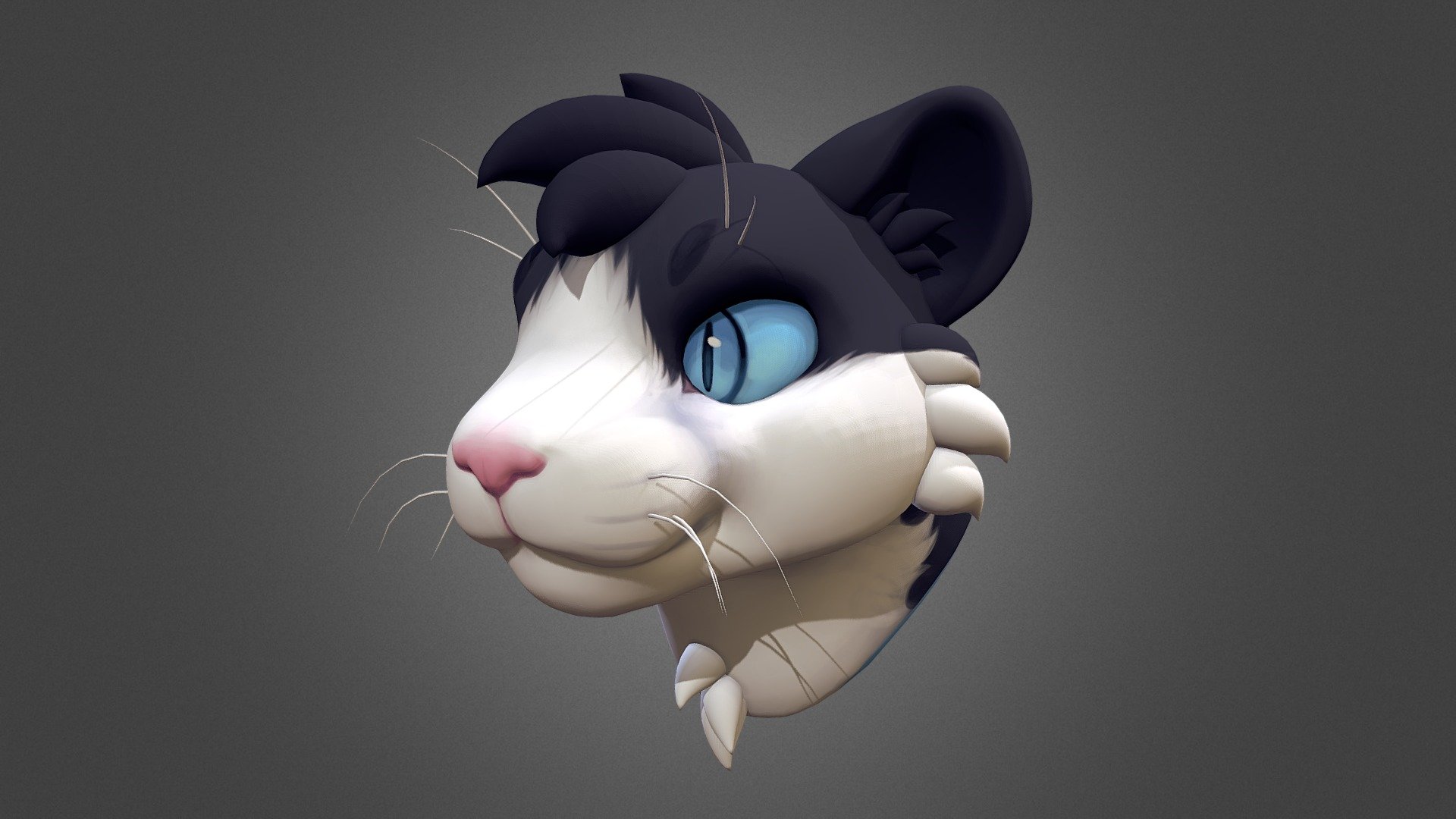 Been a while since I've done any modeling, so decided to suffer for a bit! My character, Swiftstream, a Warriors fan character. He's a bit of a stocky boy, and I've always had trouble figuring out his proportions so sculpting him really helped me to figure out some things!

The retopology was definitely the hardest part, and I probably wasn't very efficient with the texturing, but for someone who hasn't properly modeled in a few months, I'm pretty happy with him! - Swiftstream - 3D model by Lilly! (@LillyTr) 3d model