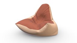 Sacco Bean Bag sofa, assets, armed, bags, unreal, bag, furniture, bean, unity, chair
