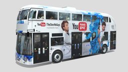 Wrightbus Borismaster Youtube Livery london, england, youtube, wrightbus, borismaster