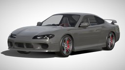 Nissan Silvia S15 wheel, rim, nissan, cg, tire, brakes, wheels, cars, japan, sports, sportcar, store, sportscar, cgi, stock, silvia, disk, s15, tuned, s14, s13, rwb, gamre-ready, game, blender, vehicle, sport, sports-cars, lbwk, wide-body, silvia-s15, brake-pap, spors-car