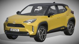 Toyota Yaris Cross wheel, green, modern, power, cross, wheels, japan, suv, drive, 4x4, urban, 4wd, speed, battery, asia, compact, asian, hatchback, hybrid, family, toyota, realistic, yaris, crossover, contemporary, ecologic, awd, progressive, vehicle, design, car, electric, japanese