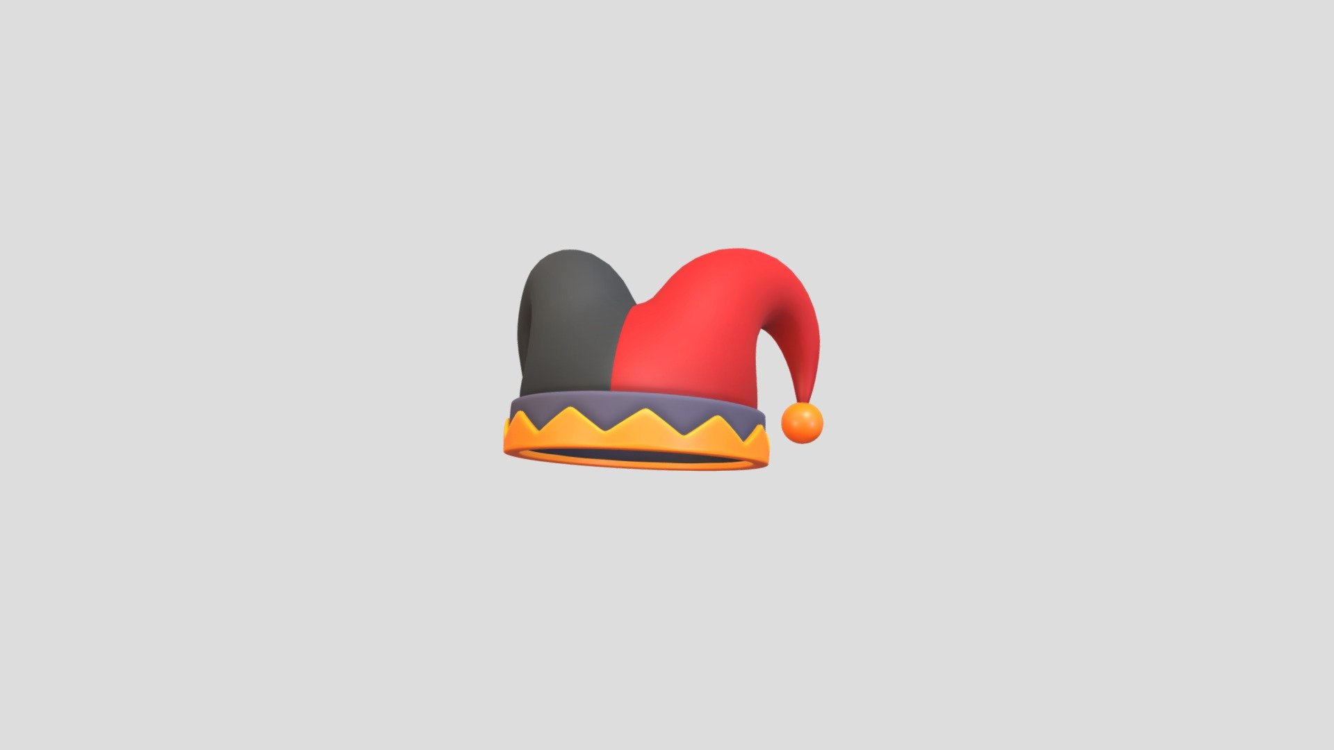 Jester Hat 3d model.      
    


File Format      
 
- 3ds max 2021  
 
- FBX  
 
- OBJ  
    


Clean topology    

No Rig                          

Non-overlapping unwrapped UVs        
 


PNG texture               

2048x2048                


- Base Color                        

- Normal                            

- Roughness                         



2,358 polygons                          

2,570 vertexs                          
 - Prop116 Jester Hat - Buy Royalty Free 3D model by BaluCG 3d model
