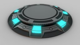 STAND BASE 02 fantasy-gameasset, base-model, scifimodels, sci-fi, futuristic, spaceship, character-base, 3d-model-base, virtual-base, base-stand