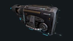 spacoresso sf, painting, 3dcoat, electronic-cigarette, pbr-texturing, 3dsmax, spaceship