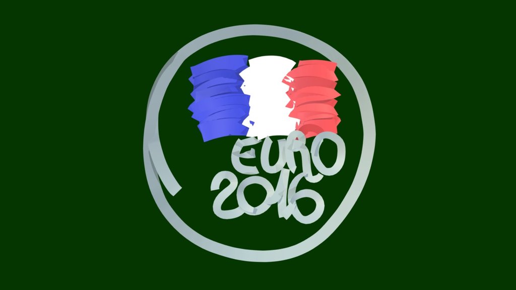 10 days ago, the French soccer team lose the final round of the Euro 2016, organized in its country. It still was an amazing month, gathering all the people around the same event!
I briefly sketched something to remember this on Tilt Brush 3d model