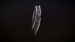 Light Infantry Bugle Major’s Sash museum, military-history, photogrammetry, military, clothing, sash, purpose3d, bodminkeep