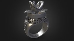 Mario flower ring jewellery, gaming, gamer, game-art, geek, ring, mario