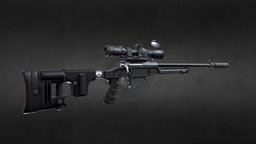 Sniper Rifle CB-98 rifle, armory, sniper, military-equipment, weapons, military
