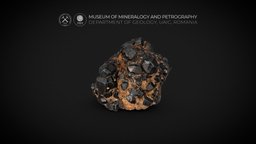 Highly lustrous Hematite crystals on matrix 3d-scan, rocks, geology, crystal, heritage, romania, crystals, museum, minerals, mineral, hematite, geoscience, cultural-heritage, earth-science, mineralogy, iasi, geoheritage, 3d-rock, photogrammetry, rock, uaic, oxides, iron-oxide, grigore-cobalcescu, atlas-of-rocks, atlas-of-minerals, 3d-geology, 3d-mineral, rock-forming-minerals, 3d-atlas-of-minerals, 3d-hematite, oligiste