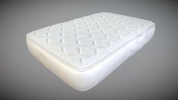 Mattress pillow, fashion, indoor, soft, mattress, architecture, game, 3d, model, house, environment