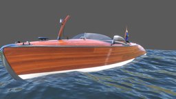 Mary Ann Motorboat wooden, motor, ocean, anna, water, mary, motorboat, boat