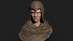 Old Woman Bust 2 old, woman, substancepainter, substance, bust, noai