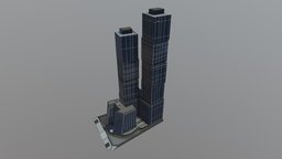 Capital City landmark, vr, ar, russia, moscow, cgtrader, pbr-game-ready, teksel, capitalcity, cityofcapitals, unity, low-poly, game, 3dsmax