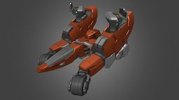 FK02-01 mech, mecha, combiner, sketchup, robot