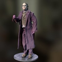 Joker Figurine batman, figurine, joker, darkknight, 3dscan