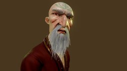 Martial Arts Priest bust action, priest, punch, karate, martial, tibet, art, bust