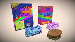 Soap Brush Detergent dae, fruit, bathroom, steampunk, rpg, games, white, washing, unreal, dishwasher, adventure, store, obj, powder, pink, detergent, foam, supermarket, brush, fbx, water, old, tank, machine, kitchen, cleaning, manual, soap, grocery, hypermarket, point-and-click, unity, game, 3d, model, home, blue, mid-sections