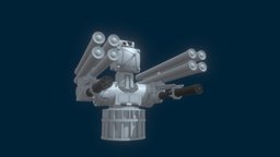 Pantsir / Kashtan Naval CIWS missile, ciws, gun, resin-printer