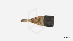 Old long distance cable 3dscanner, raw, product, photorealistic, 3dscans, industry, heritage, electronics, 3dscanning, 3dscanned, science, scanned, gadgets, botspot, botscan, realitycapture, photogrammetry, 3dscan, technology, botscan-momentum, botspot3d, rawmodel