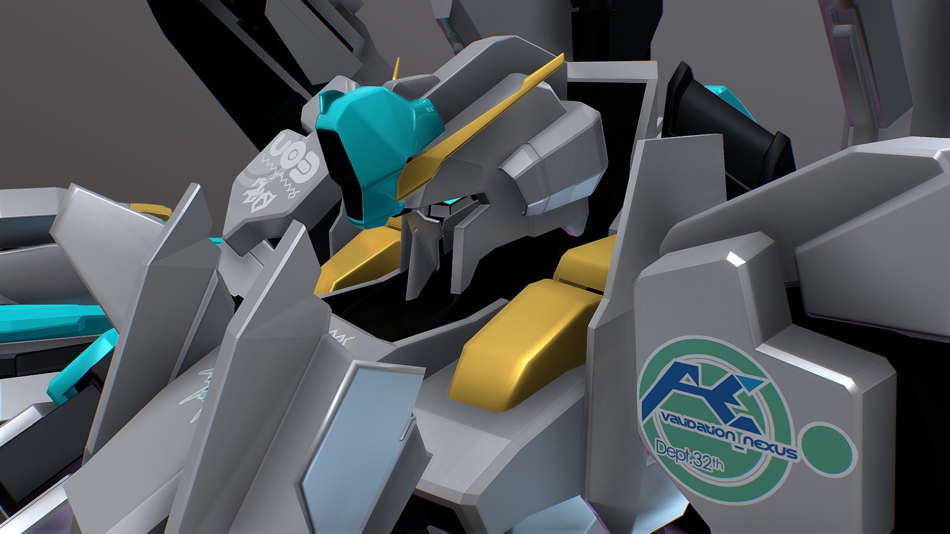 I'm making a derivative work of Gundam.

This is a fictional zetaplus that I designed.

Youtube
https://www.youtube.com/watch?v=FE0yAd1etkc 


Behance
https://www.behance.net/gallery/35696277/_ - Original Zetaplus "Zetaplus 4 (Z#)" - 3D model by iracco (@auxiliarius) 3d model