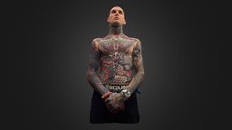 Uber Lee master, tattoo, torso, masters, head, tattooer, bust, scan, 3dscan, itseez3d