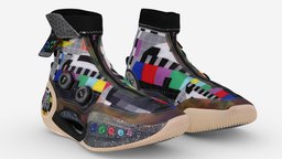 Cyberpunk fashion sneaker 13 Urban Techwear scif people, urban, secondlife, shoes, imvu, boots, sl, nike, trainer, footwear, tactical, sneaker, adidas, yeezy, sims, jordan, streetwear, shoescan, nft