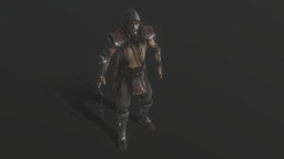 Scorpion (Hanzo Hasashi) fanart, scorpion, ninja, blender3dmodel, substancepainter, mortalkombat11