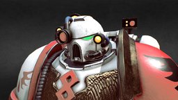Space Marine Blood Angel Apothecary warhammer, marine, soldier, apothecary, spacemarine, character, scifi, space, warhammer40k, spacemarine-warhammer40k