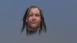 Sandor Clegane "The Hound" happy, got, mountain, hound, thrones, smile, arya, sandor, clegane, game, low, poly, of