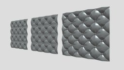 3D Capitone Model 3D object, room, leather, architect, unreal, pattern, obj, ready, easy, panel, fbx, realistic, real, chesterfield, baxter, folds, ties, capitone, modeling, unity, unity3d, architecture, asset, game, 3d, low, poly, model, design, interior, modular, environment, wall, uplostery, enine