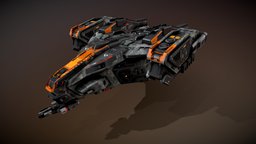 SF Dropship R35 vehicles, spacecraft, spaceship