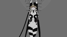 Mosquito Girl mosquito, manga, monstergirl, onepunchman, onepunch, character, girl, blender, female, creature, monster, anime, rigged
