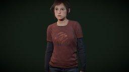 ELLIE Bella MORPH thelastofus, ellie, bella, ramsey, elliewilliams, girl, rigged