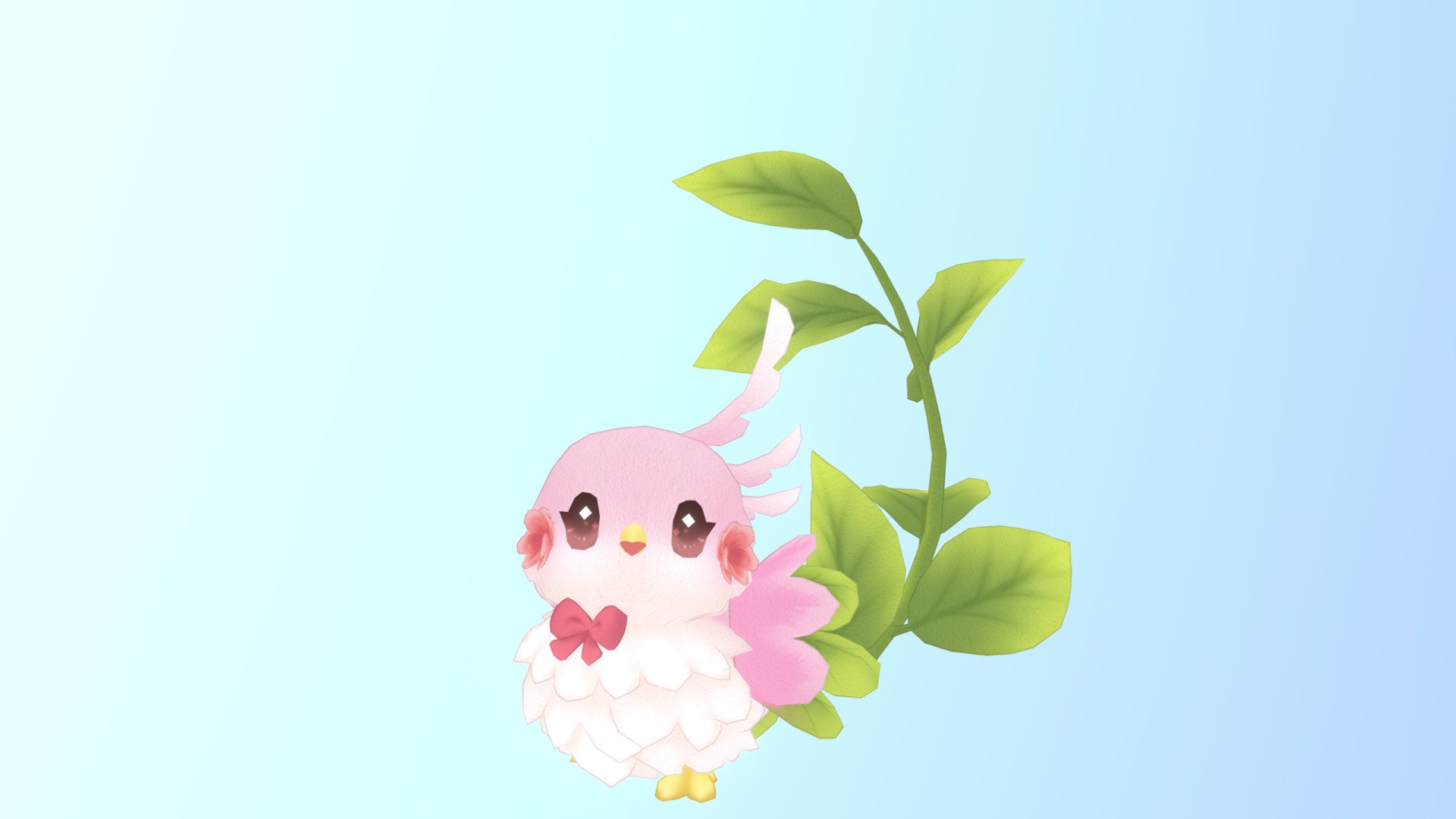 OKAMEbird🌱 - Download Free 3D model by OkameYuki (@OkameMiko) 3d model