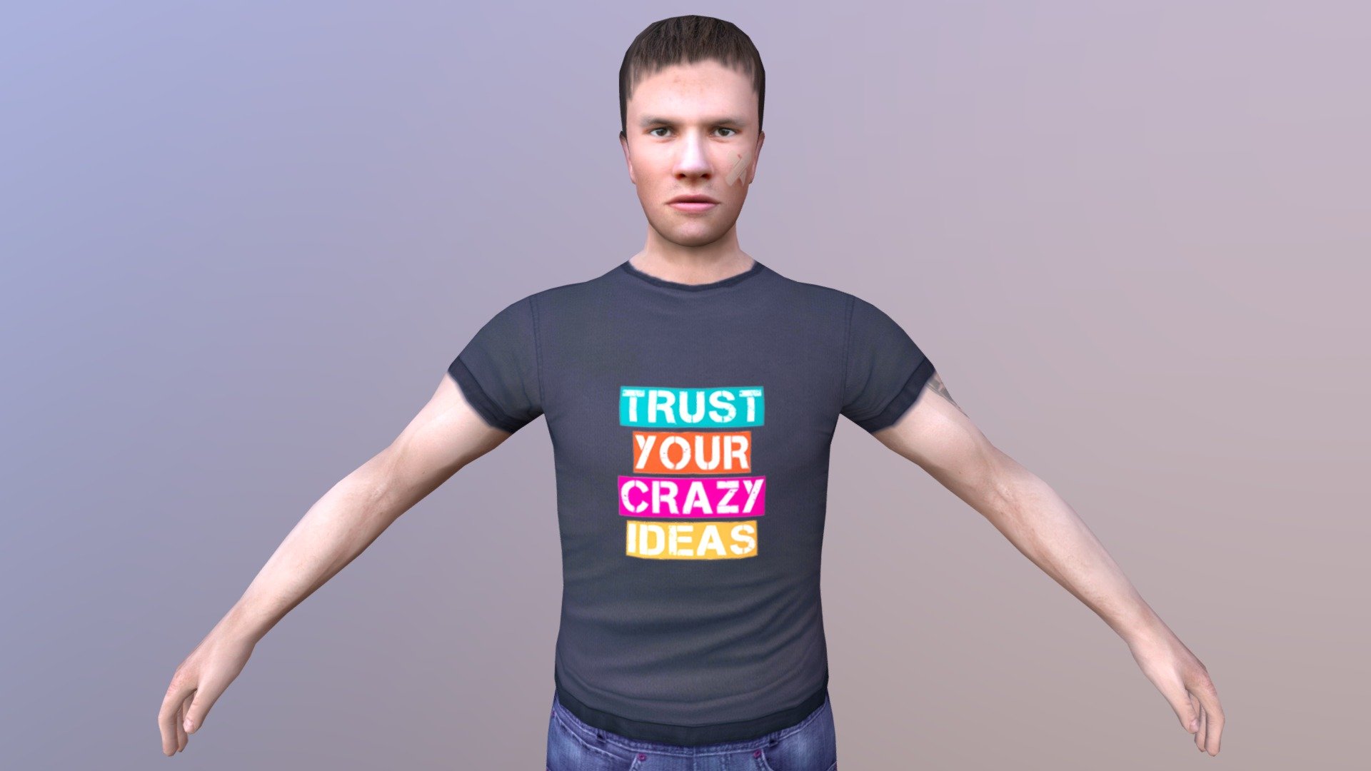 HUMAN CHARACTER WITH 250 ANIMATIONS

PLEASE VISIT MY PROFILE FOR VIEW AND DOWNLOAD MORE LOW POLY AND REALISTIC HIGH POLY CHARACTERS

*AVAILABLE FILE FORMATS  :-




3DS MAX (.MAX) - 2017 

MAYA  (.MA ) - 2017

UNITY   (.UNITYPACKAGE)  -2018

CINEMA 4D  (.C4D) - R19

BLENDER  (.BLEND) - 2.9

FBX   (.FBX)  VERSION- 7.4 

OBJ  (.OBJ) 

COLLADA  (.DAE)   

YOU CAN ALSO IMPORT IN &ldquo;UNREAL ENGINE